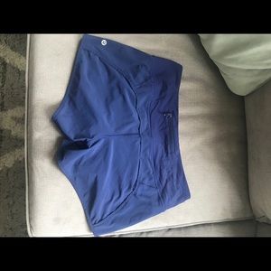 Lululemon navy blue Speed Up Shorts 2.5” inseam